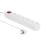 Microconnect GRU0063W Stromverlängerung 3 m 6 AC-Steckdose(n) Indoor Weiß