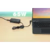 Manhattan Universal Notebook/Laptop EU-Netzteil, 65 W, automatisch mit 9 Steckerspitzen, kompatibel mit den meisten Laptops, ideal als Ersatznetzteil, EU-Netzkabel, kompatibel mit unter anderem: Acer, Asus, Dell, Fujitsu, HP, Lenovo, Samsung, Toshiba und mehr