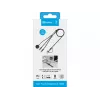 Sandberg 3in1 Travel Charge Kabel 100W, 1,2 m, USB A/USB C, Schwarz