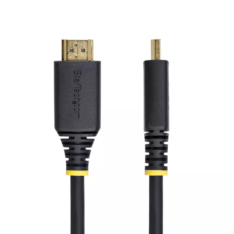 StarTech.com 3m (10ft) Zertifiziertes Ultra High Speed HDMI-Kabel, 8K 60Hz/4K 120Hz, HDMI 2.1 Kabel mit HDR10+ / eARC, 48Gbps, 8K HDMI-Kabel für Monitor/TV/Anzeige, Flexibler TPE-Mantel