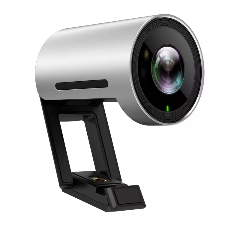 Webcam Yealink UVC30 Ultra HD 4K für PC – 8,51 MP, 3840×2160, USB 3.2 Gen 1, Clip-Halterung, Schwarz/Silber
