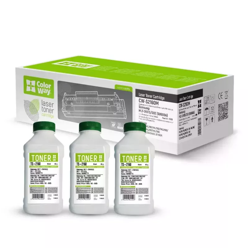 Toner-Kartusche ColorWay CW-S2160M 3000 Seiten Schwarz