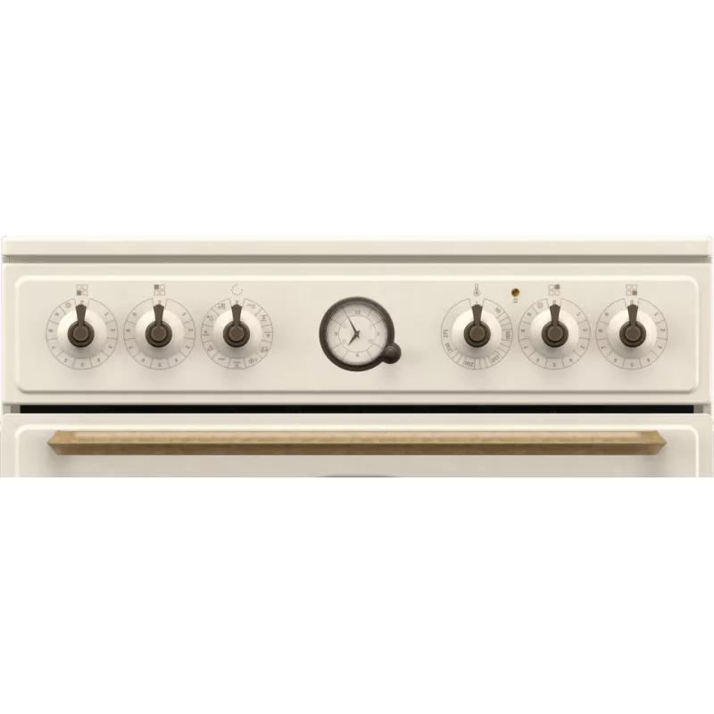Gorenje GECS6B70CLI Freistehender Herd Glaskeramikkochfeld Beige