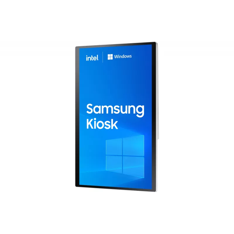 Samsung KM24C-C Kiosk-Design 61 cm (24 Zoll) LED 250 cd/m² Full HD Weiß Touchscreen Integrierter Prozessor Windows 10 IoT Enterprise 16/7