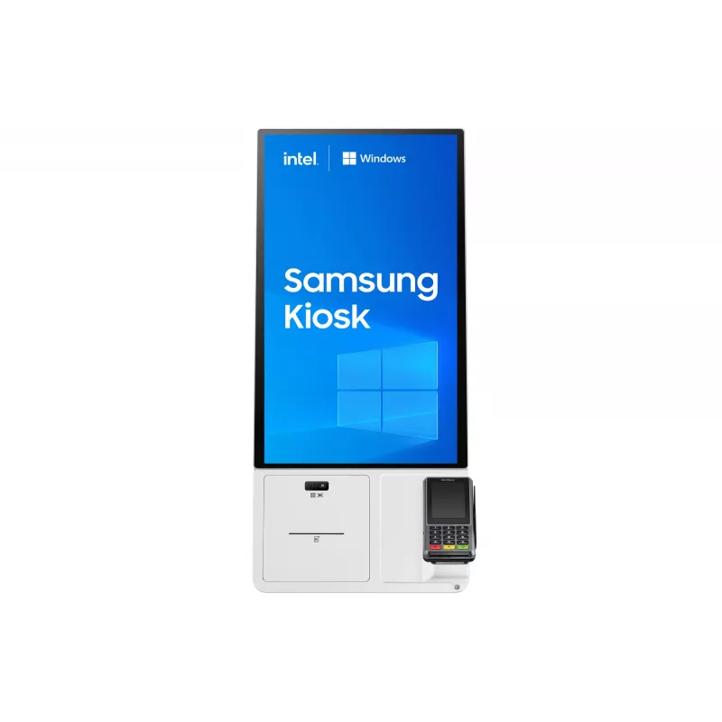 Samsung KM24C-C Kiosk-Design 61 cm (24 Zoll) LED 250 cd/m² Full HD Weiß Touchscreen Integrierter Prozessor Windows 10 IoT Enterprise 16/7