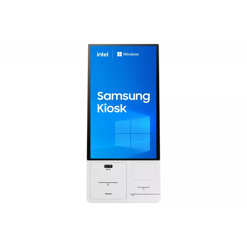 Samsung KM24C-C Kiosk-Design 61 cm (24 Zoll) LED 250 cd/m² Full HD Weiß Touchscreen Integrierter Prozessor Windows 10 IoT Enterprise 16/7