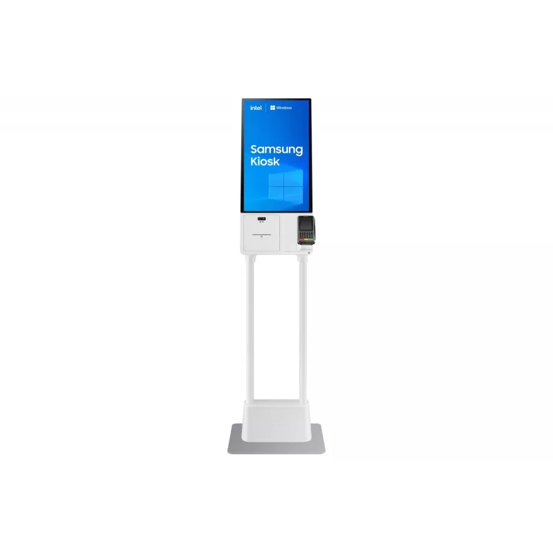 Samsung KM24C-C Kiosk-Design 61 cm (24 Zoll) LED 250 cd/m² Full HD Weiß Touchscreen Integrierter Prozessor Windows 10 IoT Enterprise 16/7