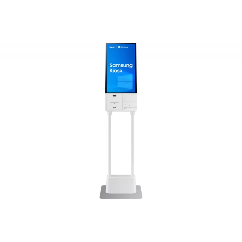 Samsung KM24C-C Kiosk-Design 61 cm (24 Zoll) LED 250 cd/m² Full HD Weiß Touchscreen Integrierter Prozessor Windows 10 IoT Enterprise 16/7