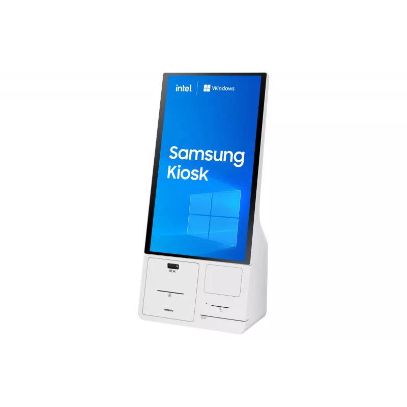 Samsung KM24C-C Kiosk-Design 61 cm (24 Zoll) LED 250 cd/m² Full HD Weiß Touchscreen Integrierter Prozessor Windows 10 IoT Enterprise 16/7