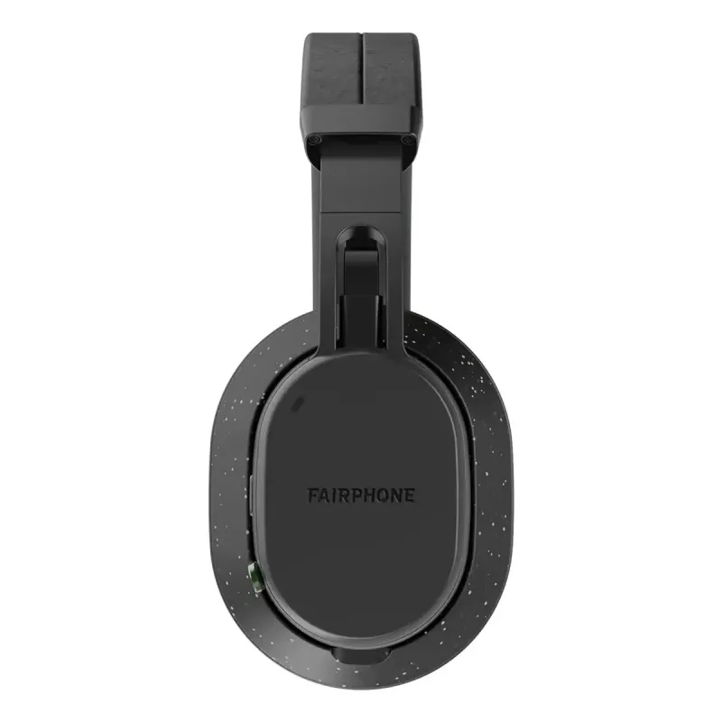 Kabelloses Headset Fairphone Fairbuds XL — Bluetooth, USB-C, 20–20.000 Hz, 10 m Reichweite, Schwarz, 330 g