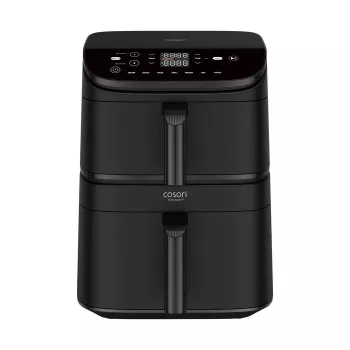 Cosori CAF-DC121-ADER Doppelter 10,8-Liter-Stand-Heißluftfritteuse Schwarz