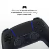 Gamepad Sony DualSense v3 Schwarz — Bluetooth/USB, PS5, integrierter Akku, USB-C, kabelgebunden & kabellos