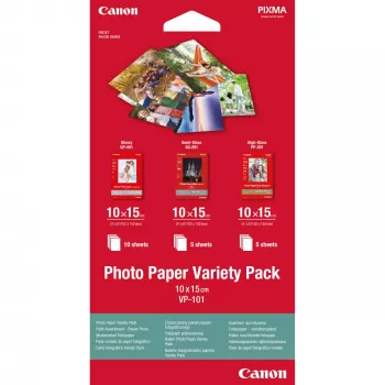 Canon VP-101 Fotopapier-Sortiment 4x6 Zoll – 20 Blatt