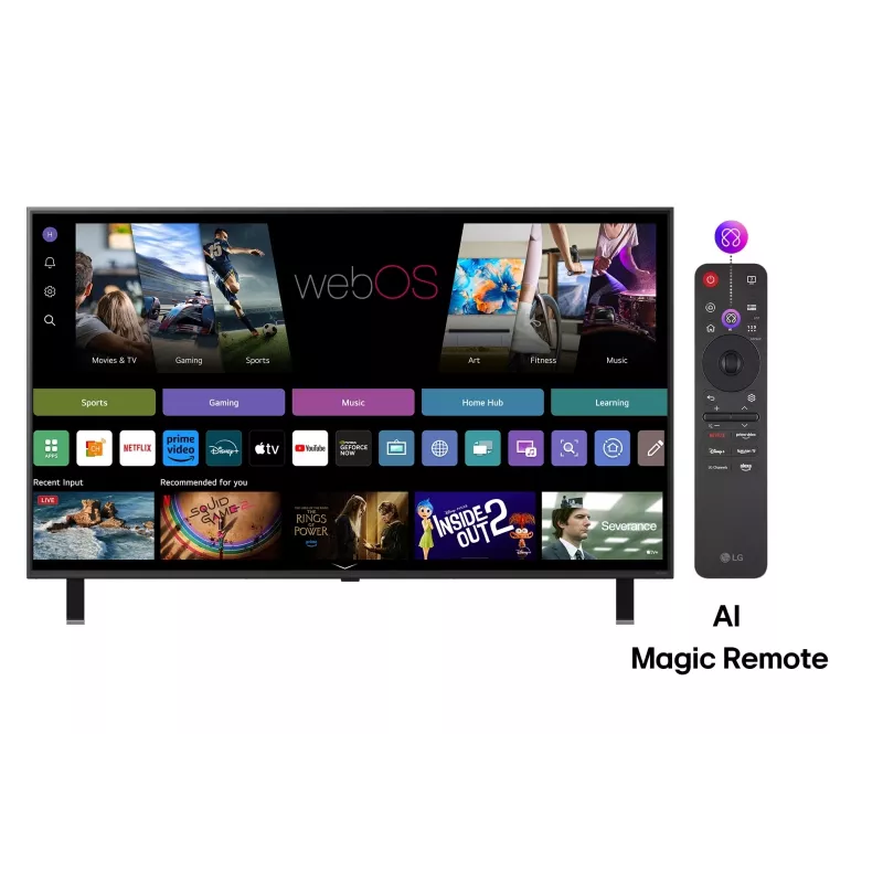 LG QNED AI 86QNED85A3C TV 2,18 m (86 Zoll) 4K Ultra HD Smart-TV Wi-Fi Schwarz