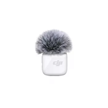 Kabelloser Bodypack-Mikrofonsender DJI CP.RN.00000430.01 — 100–20000 Hz, 3,87 V Batterie, bis zu 11,5 h, weiß, 26,1×26,6×16 mm