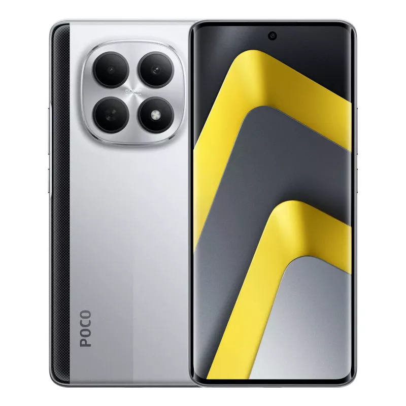 POCO M8 5G 17,2 cm (6,77 Zoll) Hybrid Dual SIM USB Typ-C 8 GB 256 GB 5520 mAh Silber