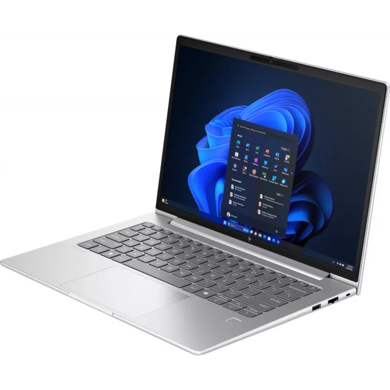 HP EliteBook 6 G1i AI Intel Core Ultra 5 225U Laptop 35,6 cm (14 Zoll) WUXGA 24 GB DDR5-SDRAM Wi-Fi 7 (802.11be) Windows 11 Pro AI PC Silber