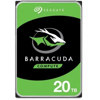 Seagate Barracuda 20 TB interne Festplatte 7200 U/min 512 MB 3,5 Zoll Serial ATA