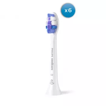 Philips Sensitive HX6056/87 6er-Pack Bürstenköpfe 6 St. Weiß