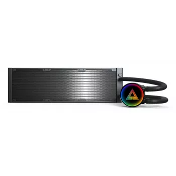 Montech LightFlow ARGB 360 Prozessor All-in-One-Flüssigkeitskühler 12 cm Schwarz 1 Stk.
