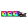 Montech LightFlow ARGB 360 Prozessor All-in-One-Flüssigkeitskühler 12 cm Schwarz 1 Stk.