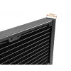 Montech LightFlow ARGB 360 Prozessor All-in-One-Flüssigkeitskühler 12 cm Schwarz 1 Stk.