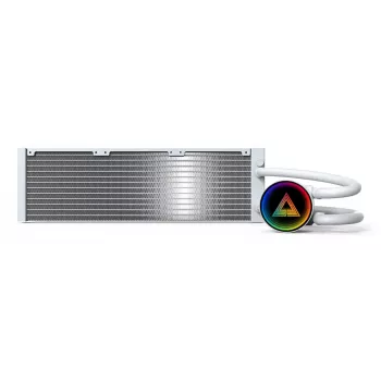 Montech LightFlow ARGB 360 Prozessor All-in-One-Wasserkühlung 12 cm Weiß 1 Stk.