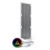 Montech LightFlow ARGB 360 Prozessor All-in-One-Wasserkühlung 12 cm Weiß 1 Stk.