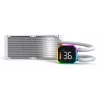 Montech HyperFlow Digital 240 Prozessor All-in-one-Flüssigkeitskühler 12 cm Weiß 1 Stück