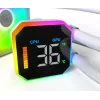 Montech HyperFlow Digital 240 Prozessor All-in-one-Flüssigkeitskühler 12 cm Weiß 1 Stück