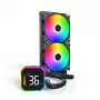 Montech HyperFlow Digital 240 Prozessor All-in-One-Flüssigkeitskühler 12 cm Schwarz 1 Stk.