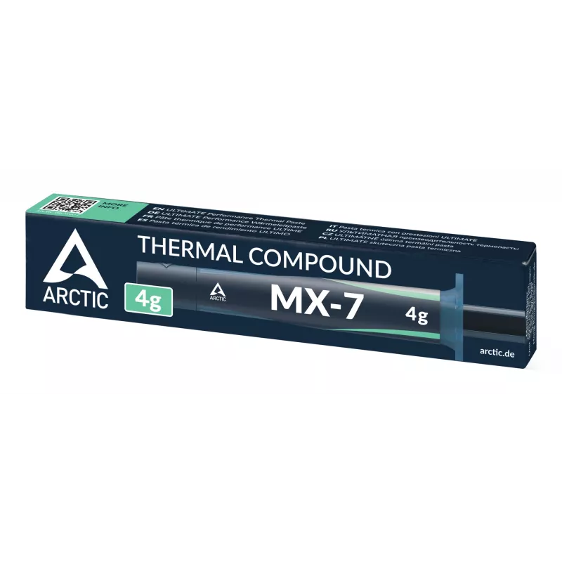 ARCTIC MX-7 - ULTIMATE Performance Thermal Paste, Wärmeleitpaste, 2,9 g/cm³, Grau, 35.000 - 38.000, -50 - 250 °C, 4 g