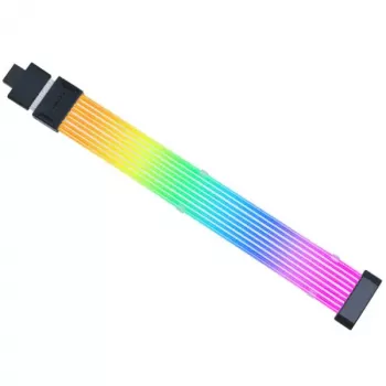 Flachbandkabel Lian Li PW16-81W 16-Pin auf 8-Pin Stecker/Buchse, 0,34 m