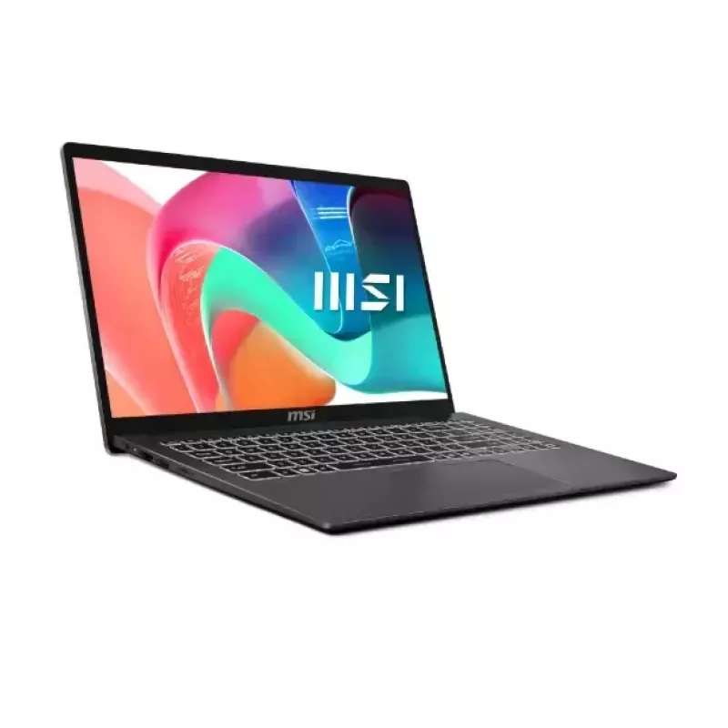 Laptop MSI Modern 15 F13MG-471NL — 39,6 cm (15,6 Zoll) Full HD, Intel Core i5-1334U, 16 GB RAM, 512 GB SSD, Intel Iris Xe, Windows 11 Home, Grau