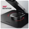 Laptop-Ständer AXAGON STND-LRB — Aluminium, 360°-Drehung, für 10 Zoll–17,3 Zoll, einstellbare Höhe bis 26 cm, Neigung 0–180°, schwarz