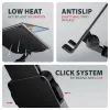 Laptop-Ständer AXAGON STND-LRB — Aluminium, 360°-Drehung, für 10 Zoll–17,3 Zoll, einstellbare Höhe bis 26 cm, Neigung 0–180°, schwarz