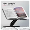 Laptop- & Tablet-Ständer AXAGON STND-LQB für 10 Zoll–17,3 Zoll, Aluminium, schwarz, höhenverstellbar 0–20,5 cm und neigbar 0–180°