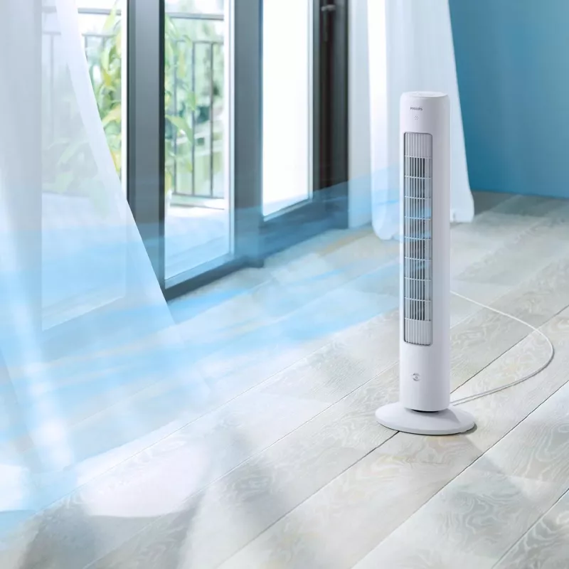 Haushalts-Turmventilator Philips 5000 Serie Weiß CX5535/00