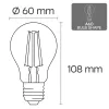 VISIONAL VS-B-10 LED-Lampe, 6 W, 840 lm, 3000 K