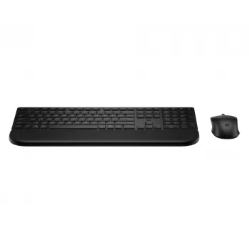 Tastatur- und Maus-Set HP Multi-Device USB/Bluetooth PR585C mit Handballenauflage, schwarz, Maus inklusive