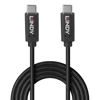 Lindy 36975 USB-Kabel USB 3.2 Gen 2x2 0,5 m USB C Schwarz