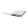 Netzwerk-Switch MikroTik CRS804-4DDQ-HRM — 10G Ethernet RJ-45 2 Ports, Konsole RJ-45, grau