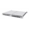Netzwerk-Switch MikroTik CRS804-4DDQ-HRM — 10G Ethernet RJ-45 2 Ports, Konsole RJ-45, grau