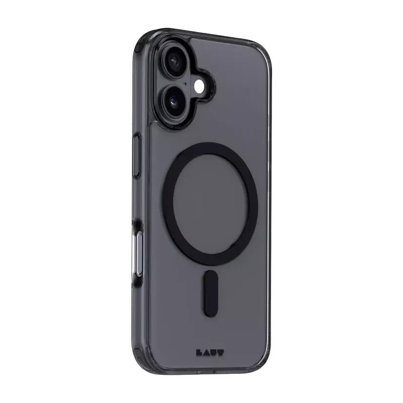 Cover LAUT CRYSTAL FLURO iPhone 17 16 cm Schwarz
