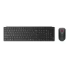 Lenovo Multi-Mode Pro Combo Tastatur und Maus 6000-Litauisch | Tastatur-Maus-Set | Kabellos | Maus inklusive | Litauisch | Bluetooth | Eclipse Schwarz