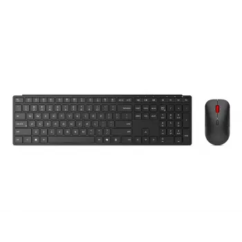 Lenovo Multi-Mode Pro Combo Tastatur und Maus 6000-Litauisch | Tastatur-Maus-Set | Kabellos | Maus inklusive | Litauisch | Bluetooth | Eclipse Schwarz