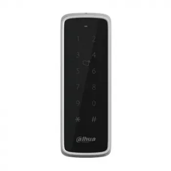 Zutrittskontrollleser DAHUA DHI-ASR2201D-B — 13.56 MHz, 9–15 V DC, 200 mA, 47.5×16×135 mm