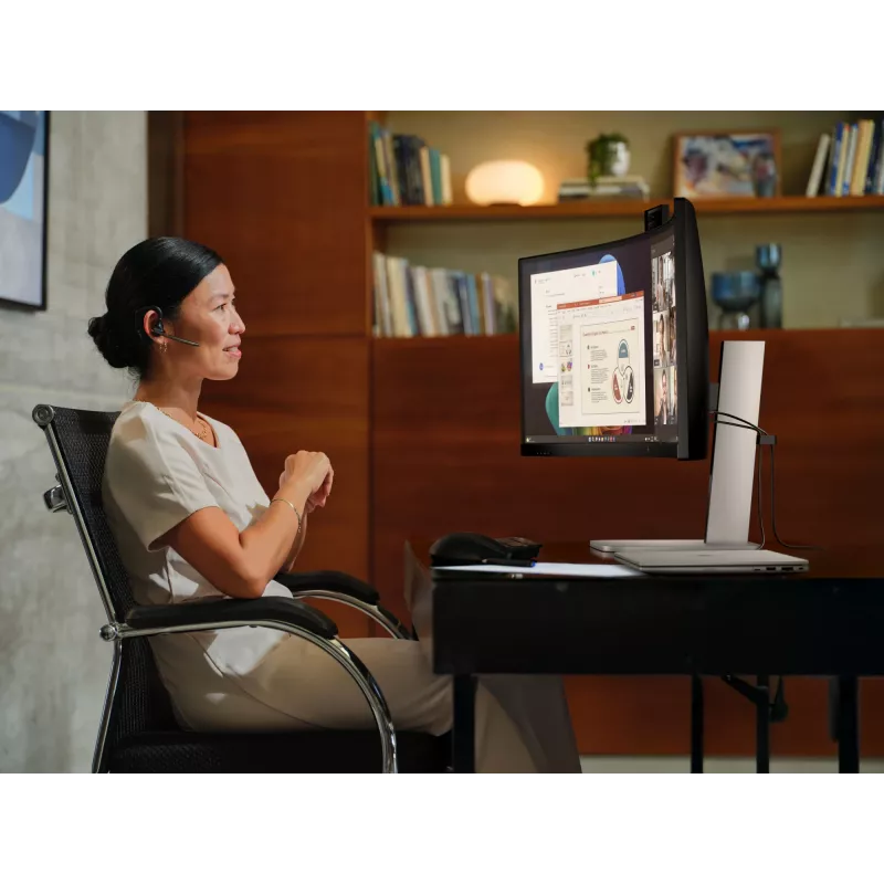 HP Series 5 Pro 49 Zoll DQHD Konferenzmonitor - 549pm, 124,5 cm (49 Zoll), 5120 x 1440 Pixel, Dual QHD, LCD, 5 ms, Schwarz