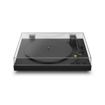 Riemengetriebener Audio-Plattenspieler Sony PS-LX5BT Automatisch, Bluetooth aptX/aptX-Adaptive/SBC, Schwarz, 430×367×118 mm