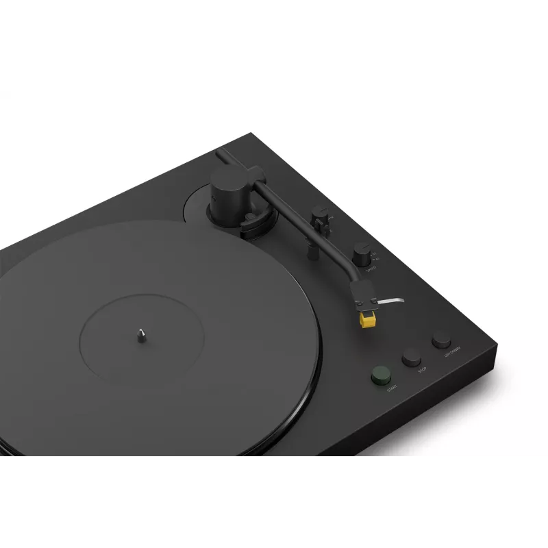 Riemengetriebener Audio-Plattenspieler Sony PS-LX5BT Automatisch, Bluetooth aptX/aptX-Adaptive/SBC, Schwarz, 430×367×118 mm